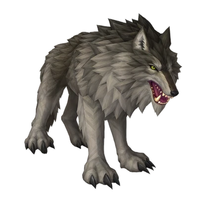 Wolf in WoW Forever, the look of Old Cliff Jumper