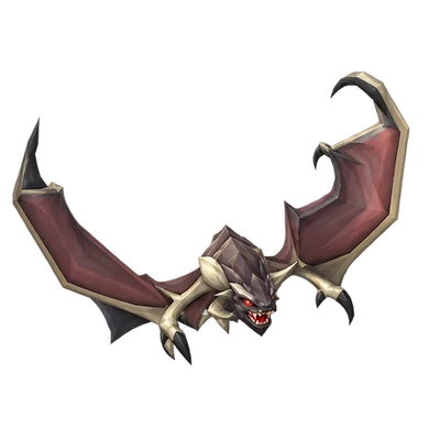 Ressan the Needler, a Bat hunter pet in WoW Forever