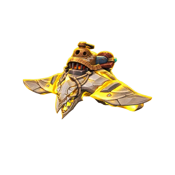 Calescent Shalewing, a World of Warcraft mount.