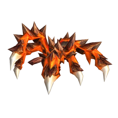 Spider in WoW Forever, the look of Searing Lava Spider, Searing Lava Spider, Rekk'tilac