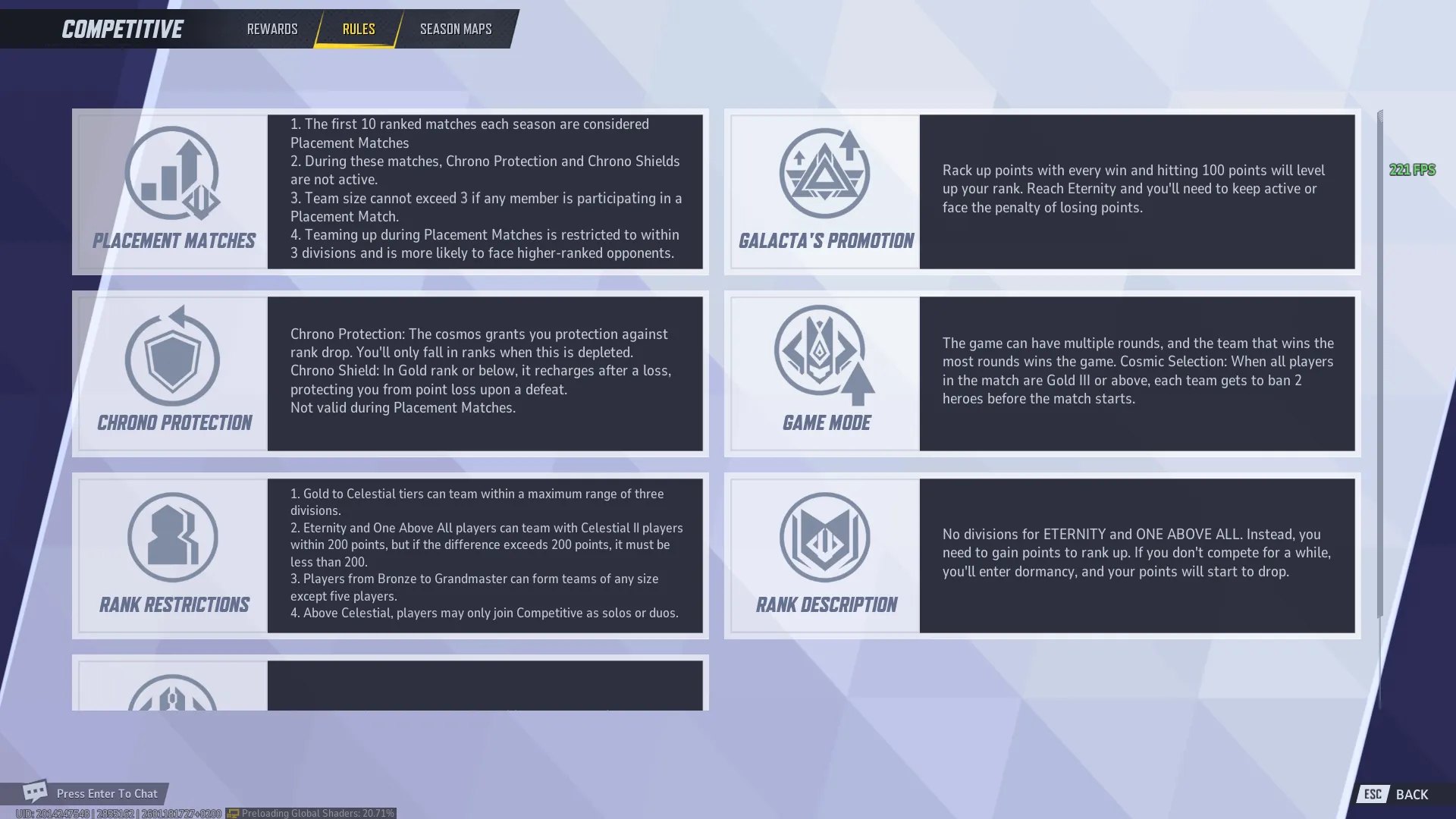 Marvel Rivals Competitive Rules