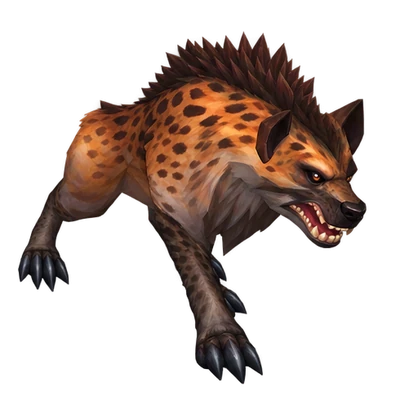 Hyena hunter pet in WoW Forever