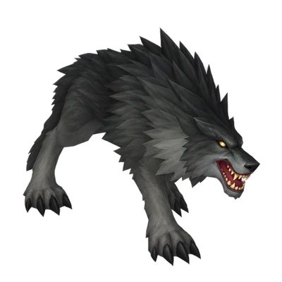 Chakuyak, a Wolf hunter pet in WoW Forever