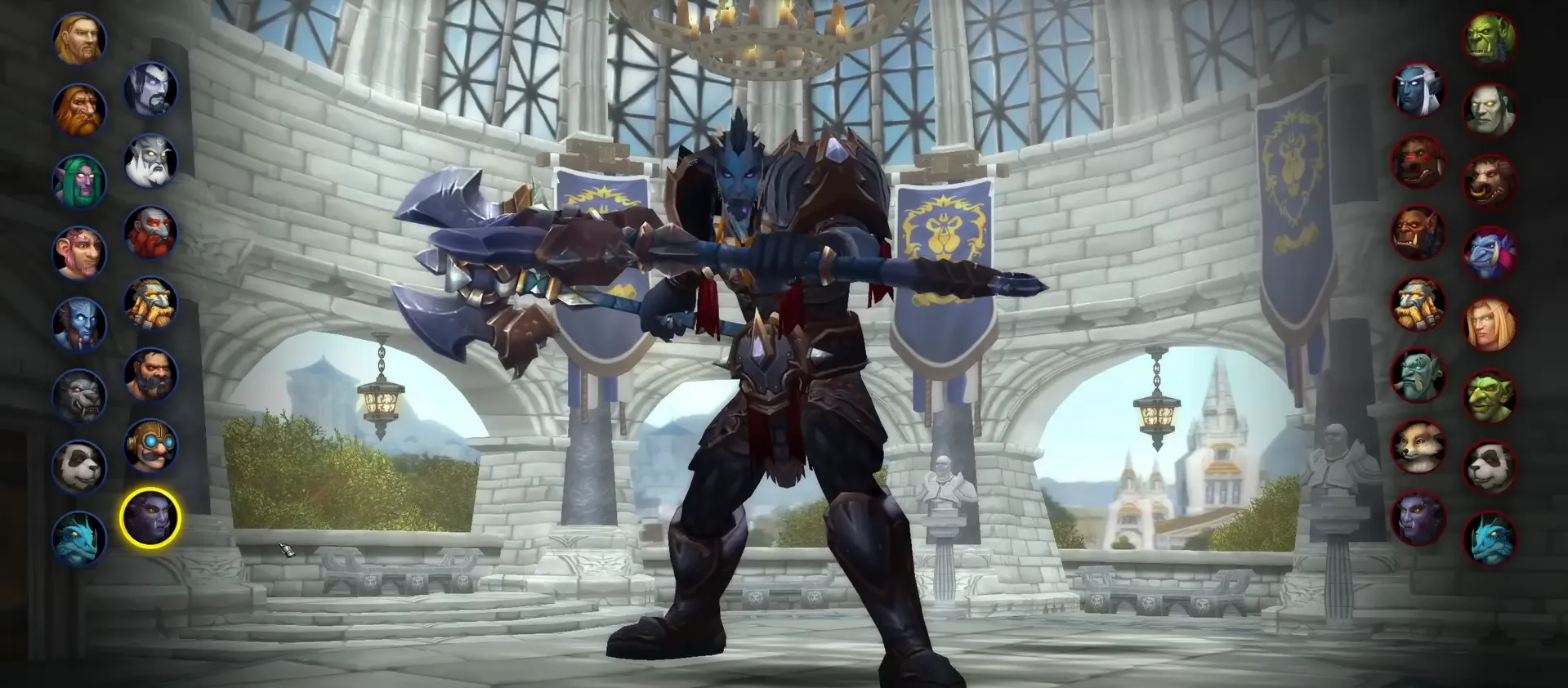 WoW Haranir allied race character in Midnight expansion