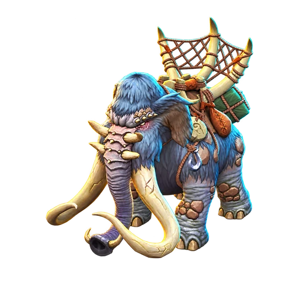 Bestowed Trawling Mammoth, a World of Warcraft mount.