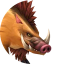 Boar hunter pet in WoW Forever