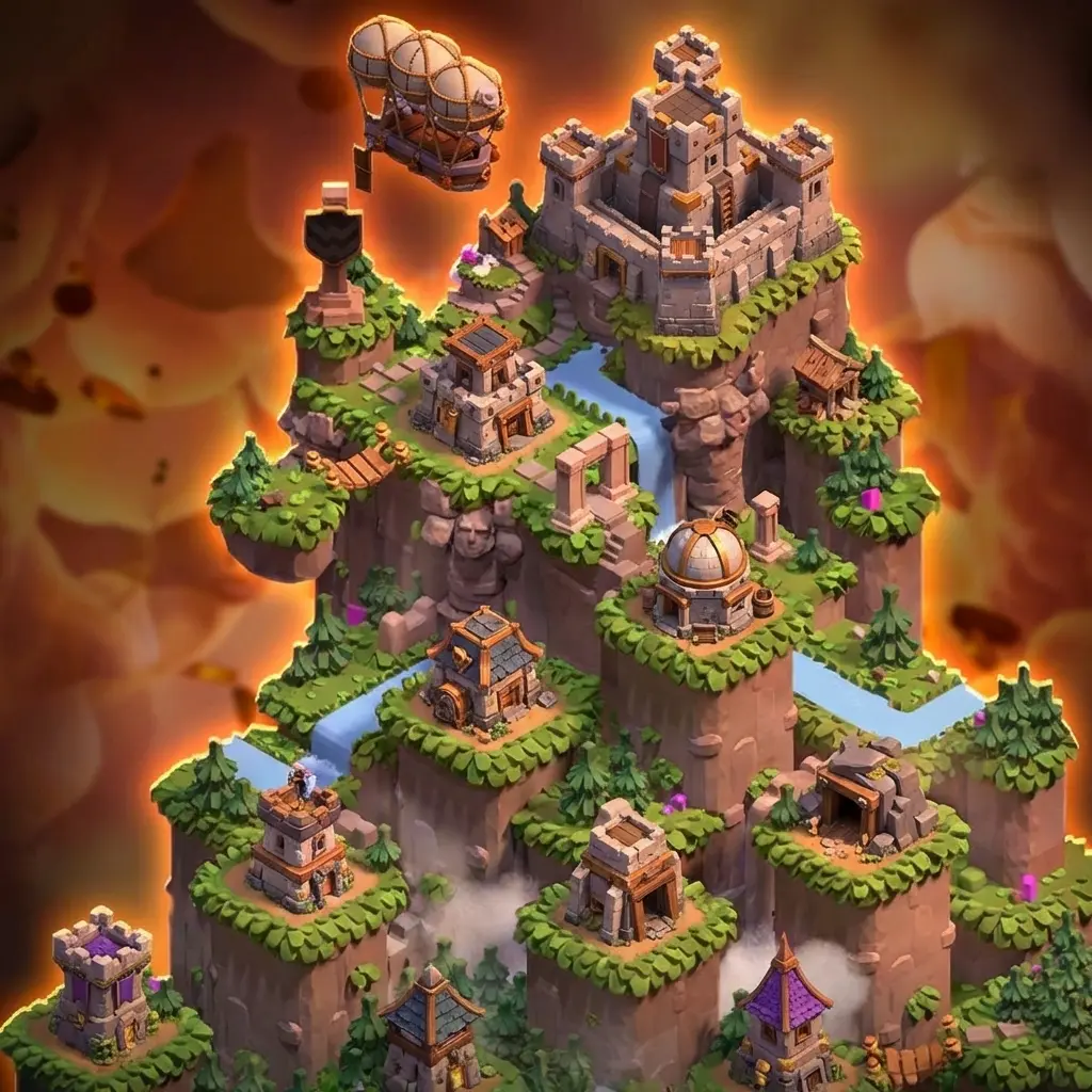 Clash of Clans Clan Capital Boost Service