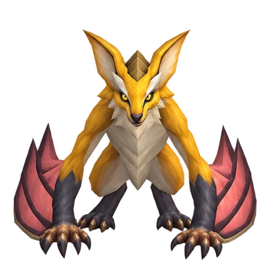 Slydris, a Fox hunter pet in WoW Forever