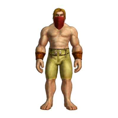 Defias Captive, a trash mob in The Stockade, WoW Forever