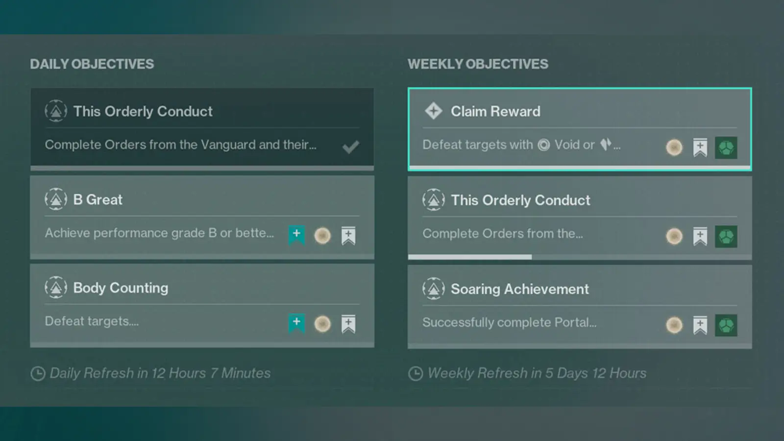 image of Destiny 2 New The Orders System