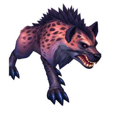 Snort the Heckler, a Hyena hunter pet in WoW Forever