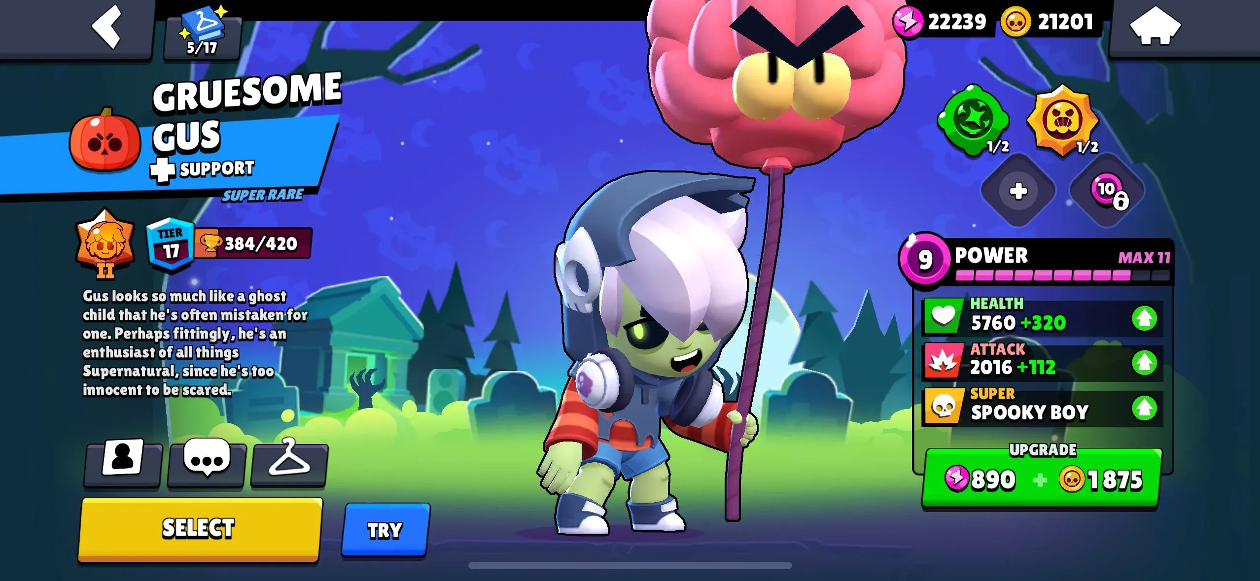 Brawl Stars Gus image of Brawl Stars Gus