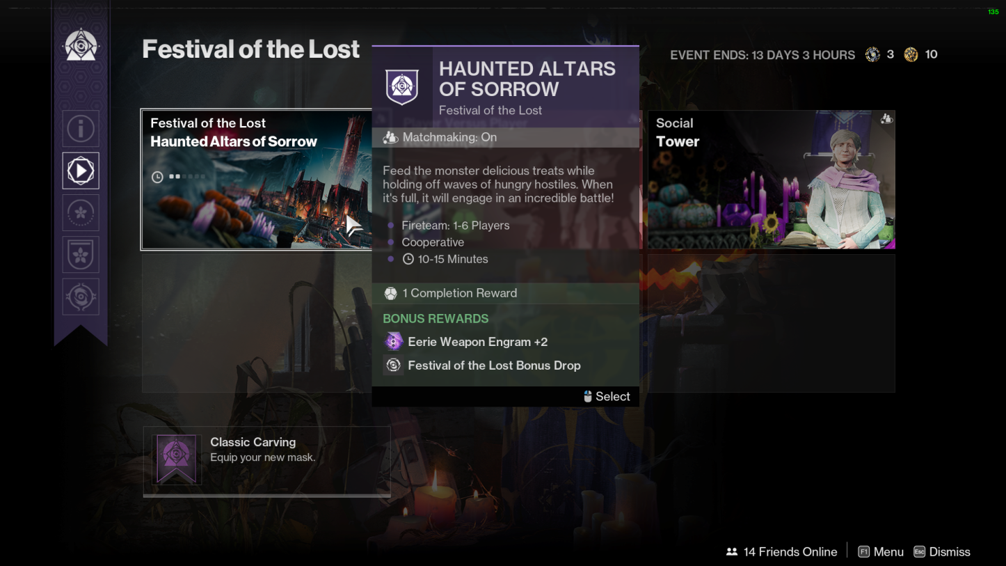 Destiny 2 Haunted Altars