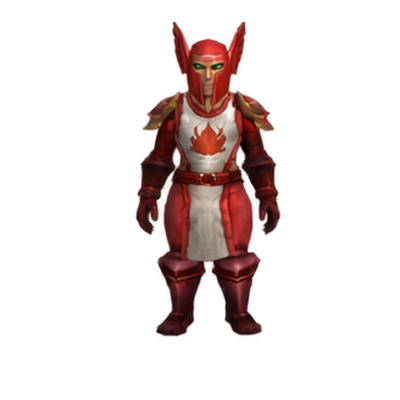 Scarlet Champion, a trash mob in Scarlet Monastery: Cathedral, WoW Forever