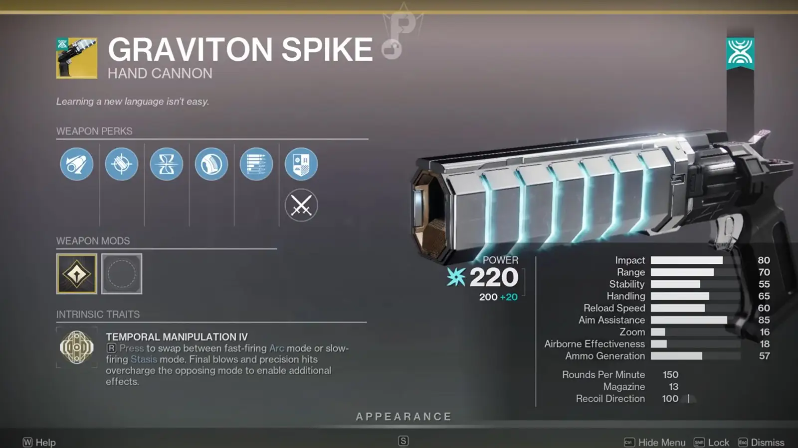 Graviton Spike