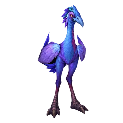 Fernfeather, a Tallstrider hunter pet in WoW Forever