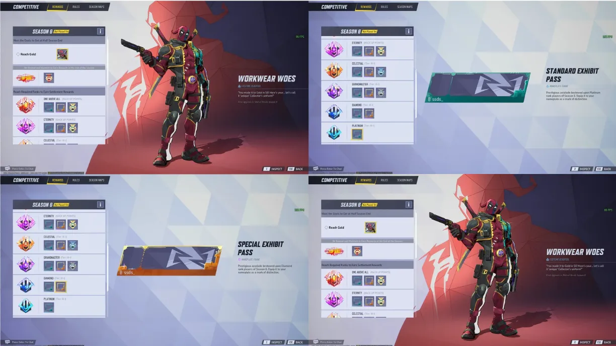 Marvel Rivals Season 6 Rewards