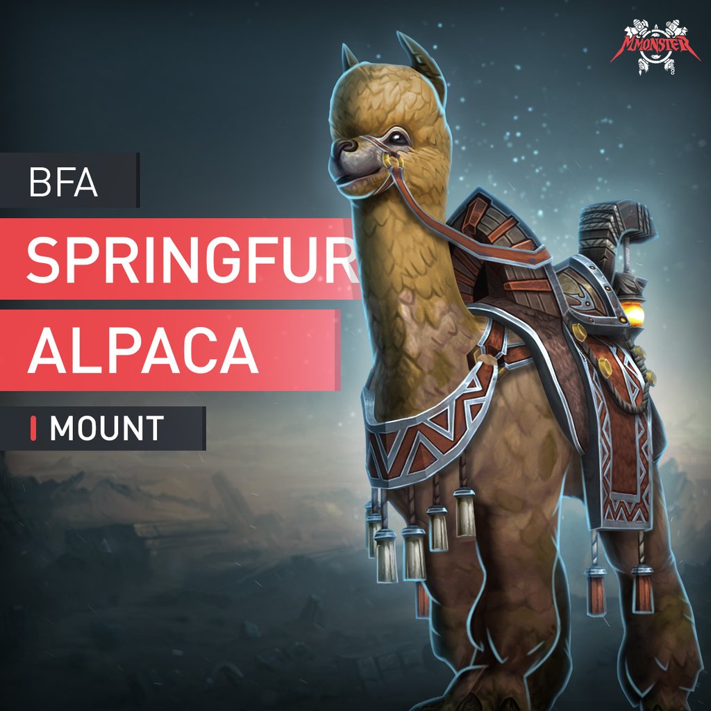 Springfur Alpaca Mount