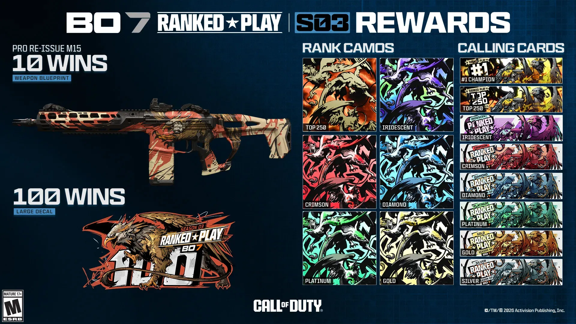 image of Call of Duty Black Ops 7 ranks rewards