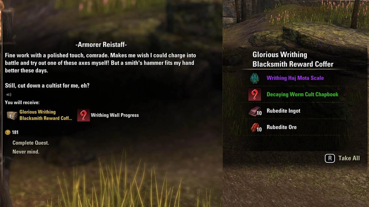 image of ESO Battle for the Writhing Wall