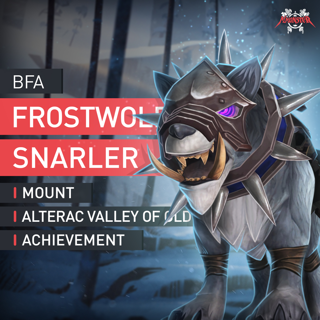 Frostwolf Snarler Mount