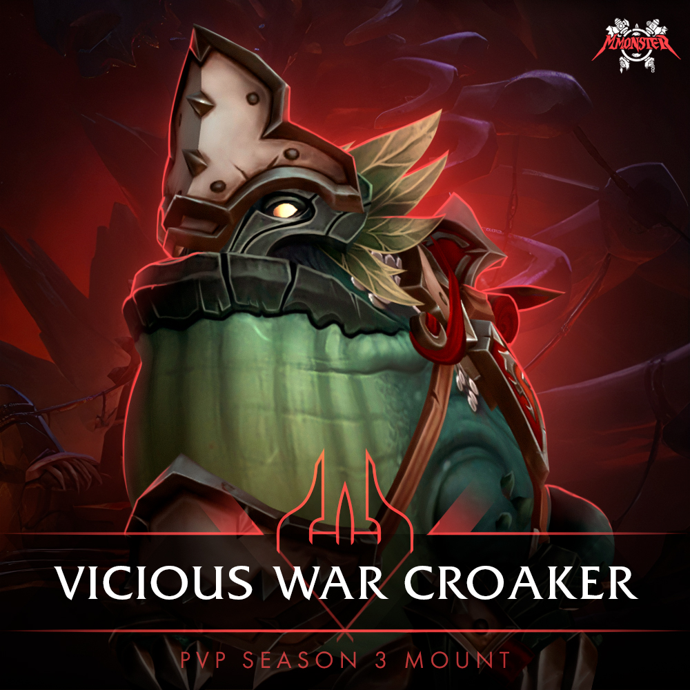 Vicious War Croaker (PvP Season 3 Mount)