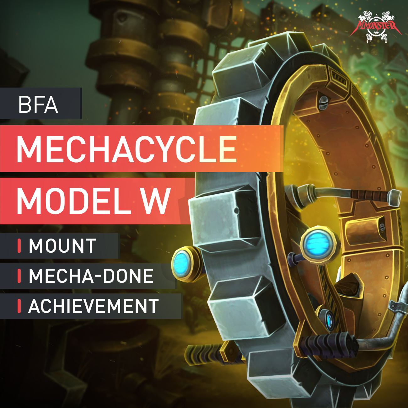 Mechacycle Model W Mount