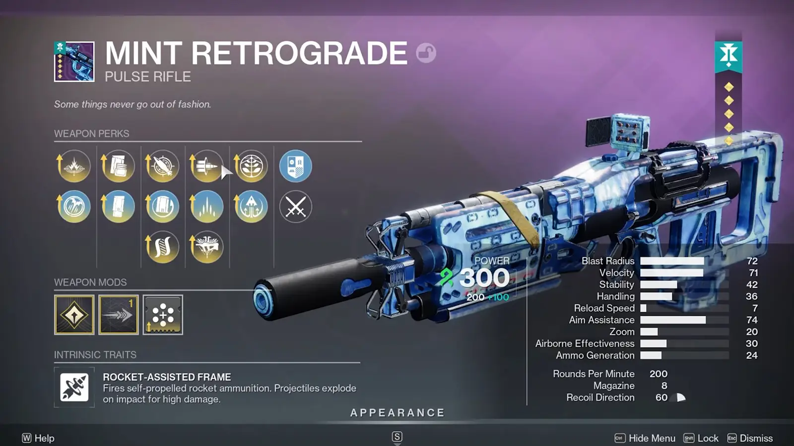 Mint Retrograde