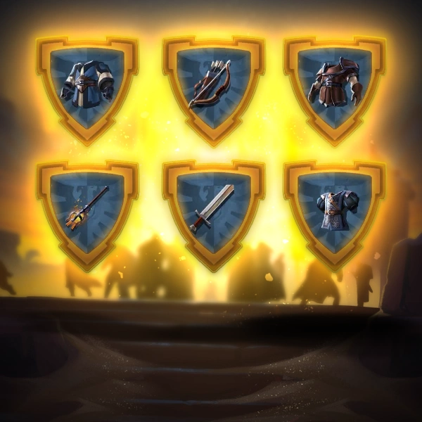 Battle Skills icons for Albion Online Mastery Leveling service