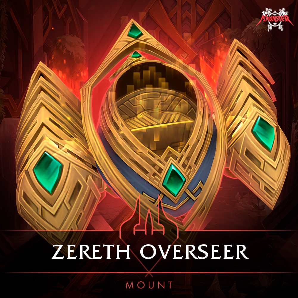 Zereth Overseer Mount from Jailer Mythic Boss