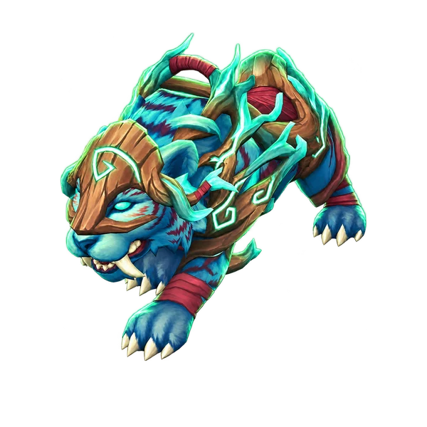 Morning Flourish Dreamsaber, a World of Warcraft mount.