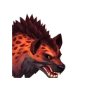 Scarlet Tracking Hound, a Hyena hunter pet in WoW Forever
