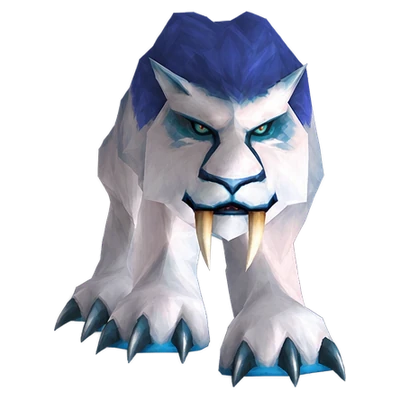 Ghostfang, a Cat hunter pet in WoW Forever