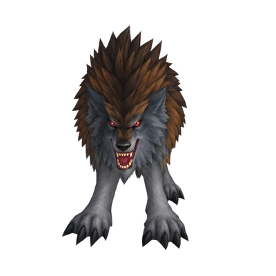 Wolf in WoW Forever, the look of Rabid Forest Wolf