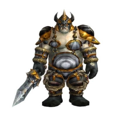 Gordok Captain, a trash mob in Dire Maul: North, WoW Forever