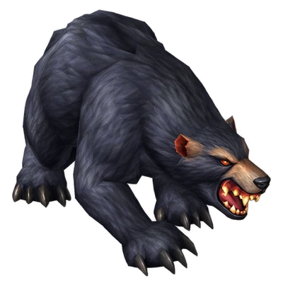 Elmpaw, a Bear hunter pet in WoW Forever