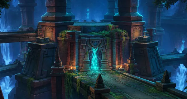 Spirit doorway in Kindo’jan’s Labyrinth