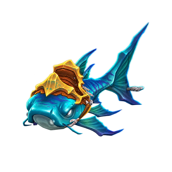 Brinedeep Bottom-Feeder, a World of Warcraft mount.