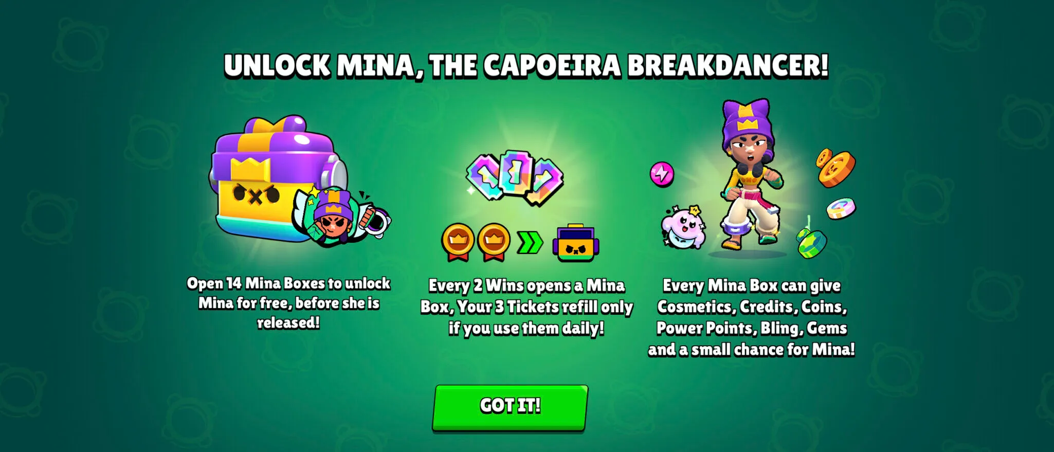image of Brawl Stars Mina