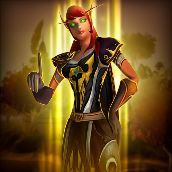 WoW TBC Elf Draenei Power Leveling Icon