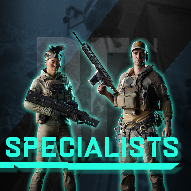 Tier 1 Specialists Skins 