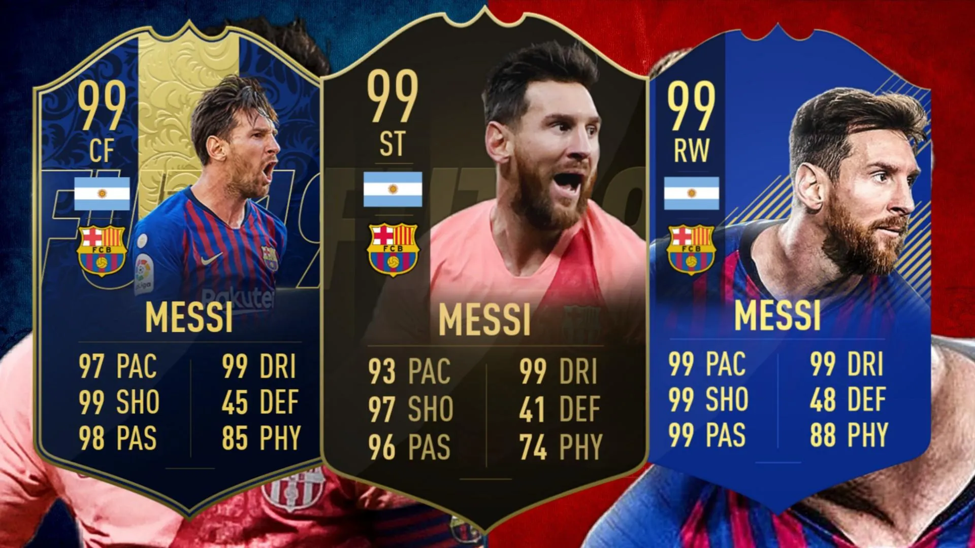 Messi FIFA Card image of Messi FIFA Card
