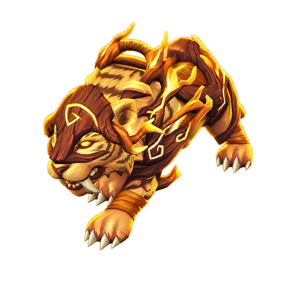 Evening Sun Dreamsaber, a Dragonflight mount in World of Warcraft.