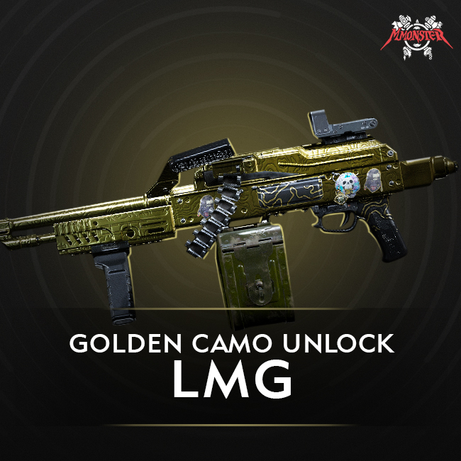 CoD MW LMG Gold Camo Unlock Boost 