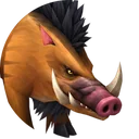 Tamed Battleboar, a Boar hunter pet in WoW Forever
