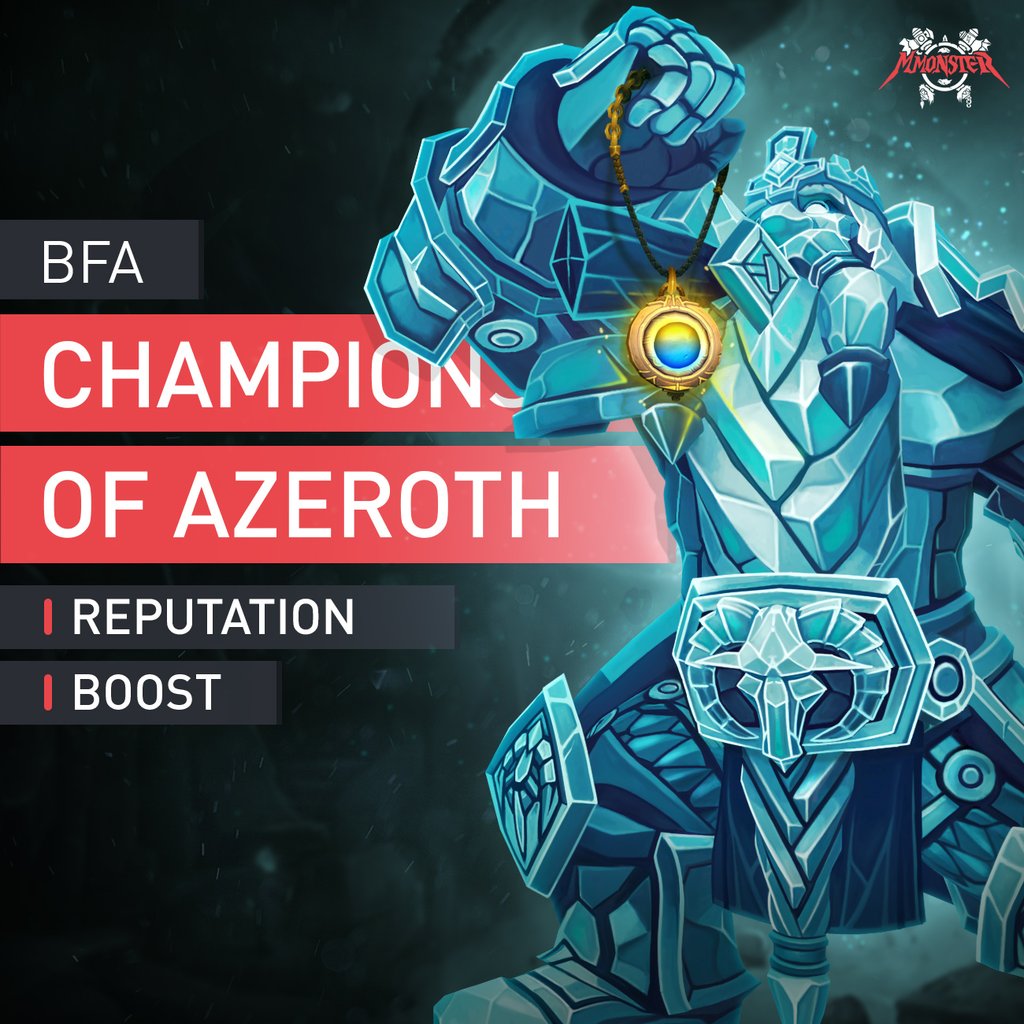Champions Azeroth Reputation Boost