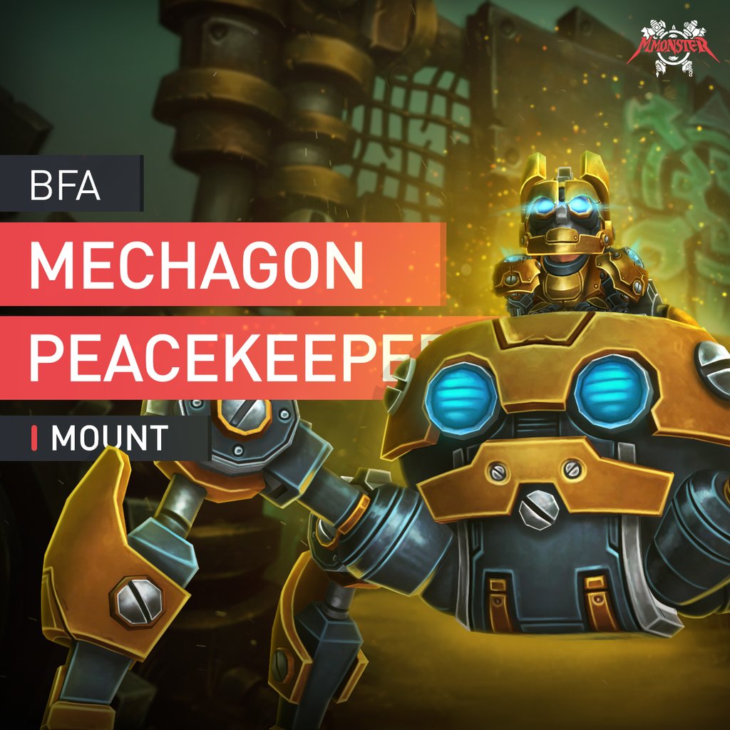 Buy Mechagon Peacekeeper Mount Boost Best Boosting Service.