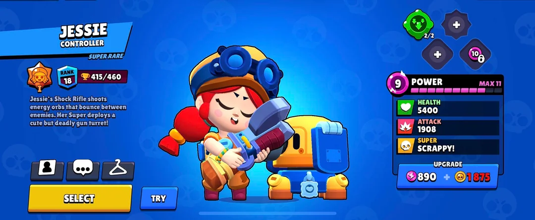 Brawl Stars Jessie image of Brawl Stars Jessie