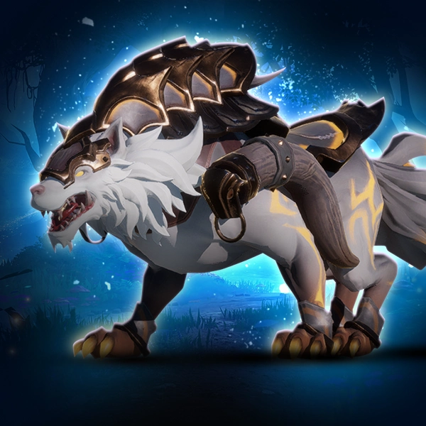 Golden Armored Wolf for Tarisland Golden Armored Wolf Mount service