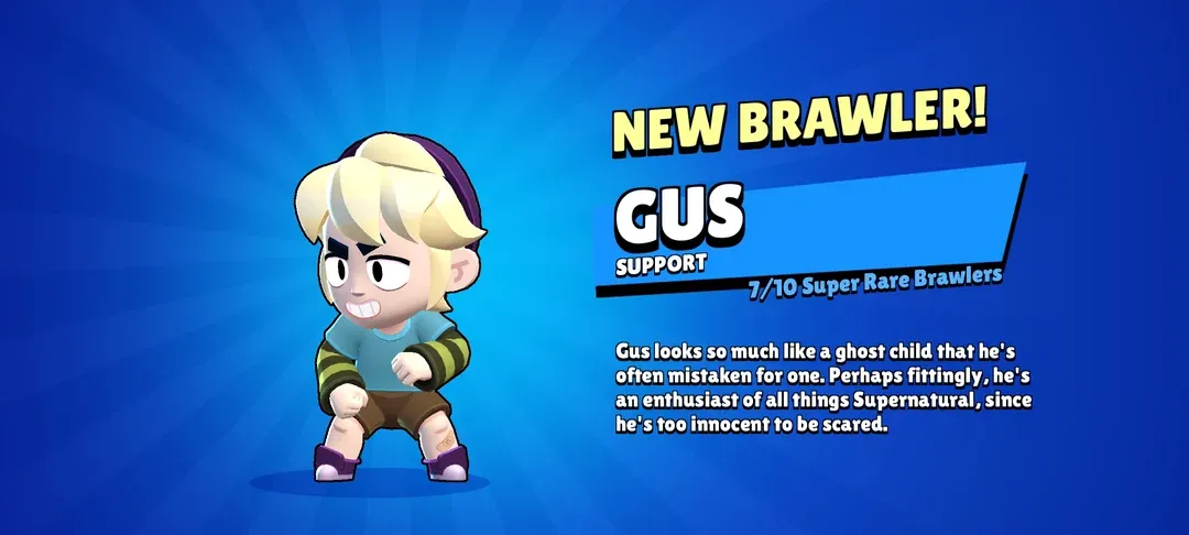 Brawl Stars Gus image of Brawl Stars Gus